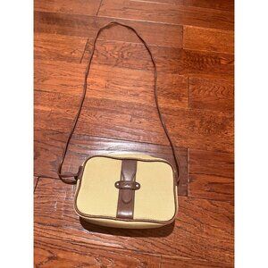 Esprit Brown Leather Crossbody Bag Purse Y2k 90s Era